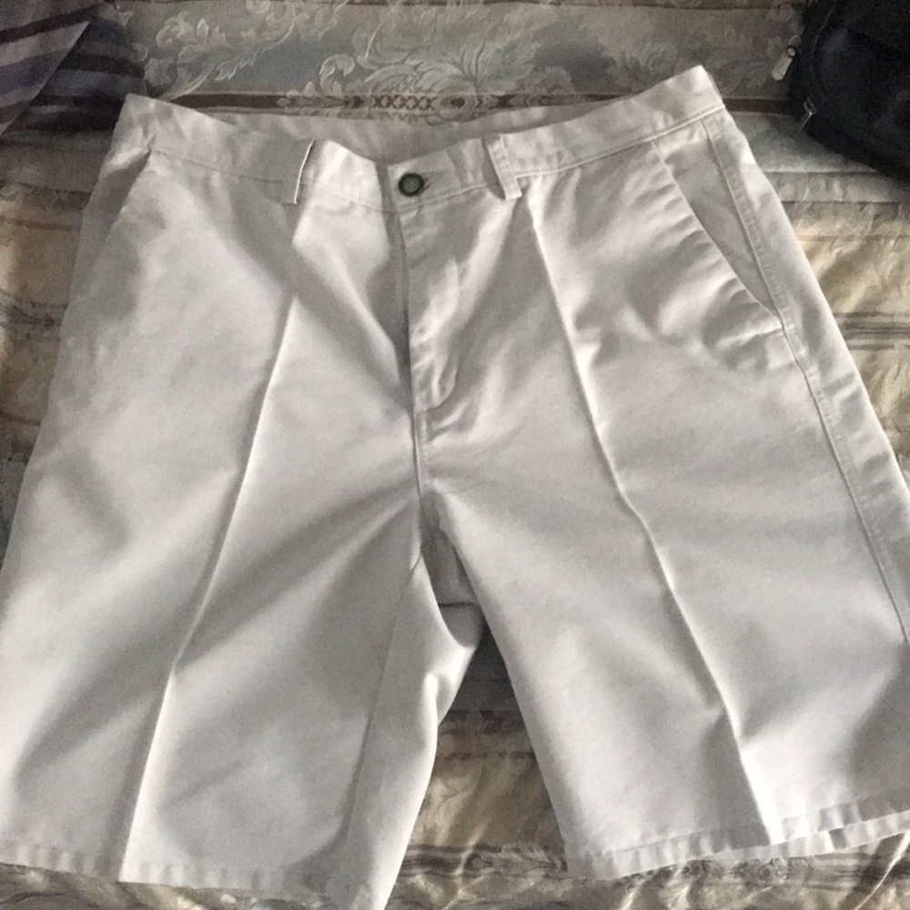 white shorts